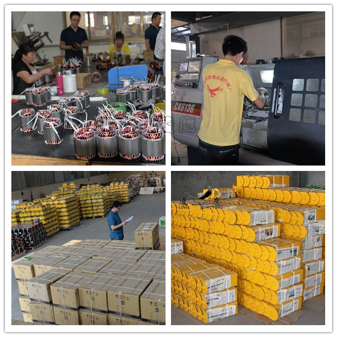 凌鷹微型電動葫蘆車間及生產(chǎn)圖