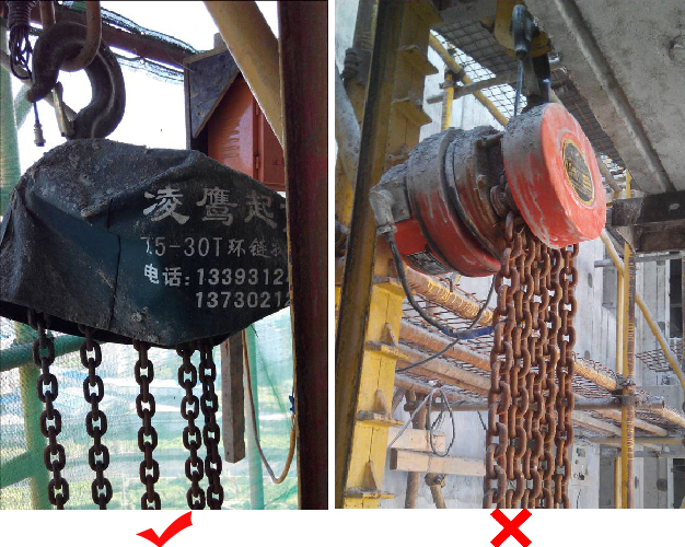 群吊電動葫蘆保存對比圖