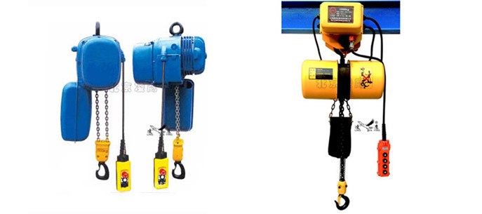 PK與COYO環鏈電動葫蘆拼圖